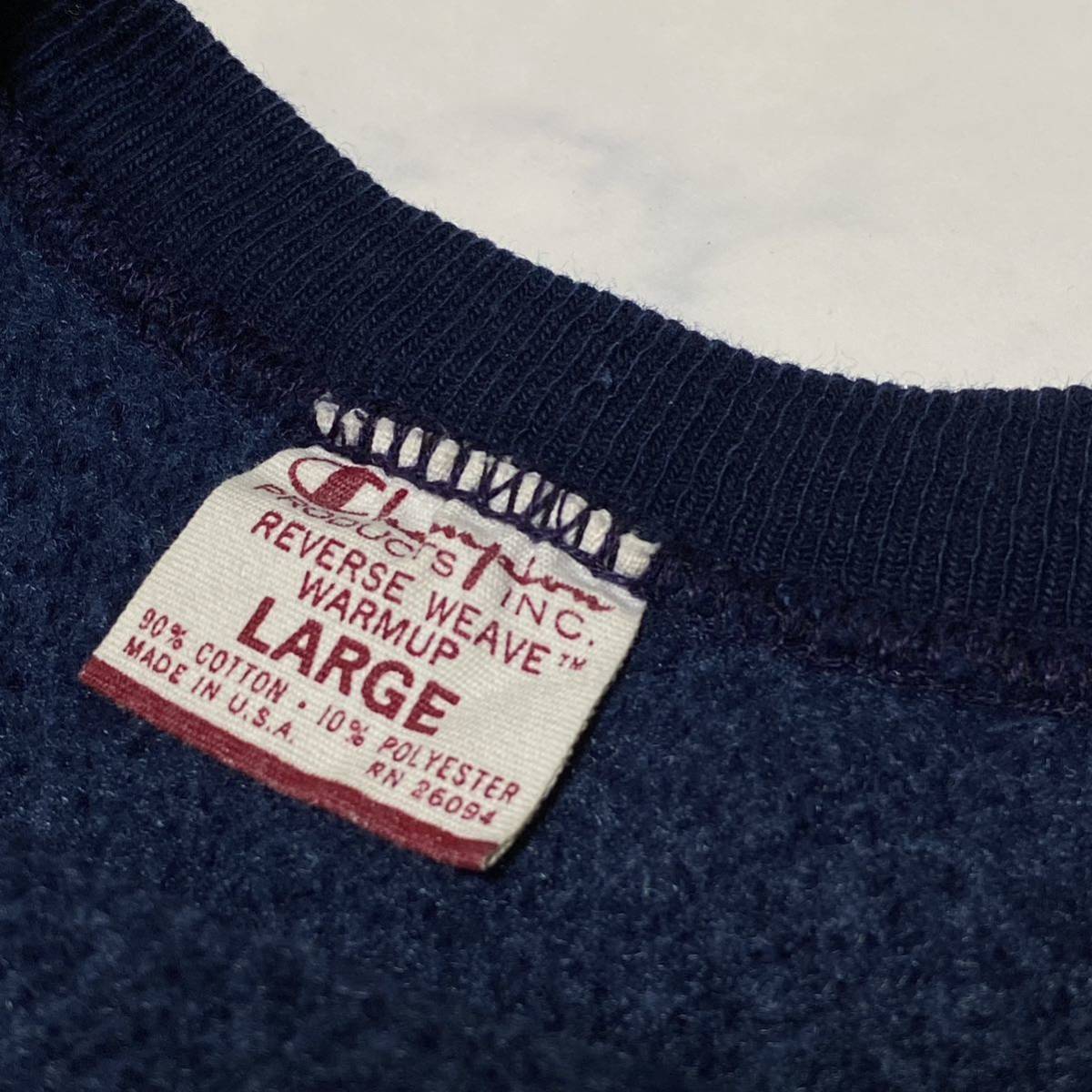 70s 最初期 Champion REVERSE WEAVE 単色タグ 赤タグ リバースウィーブ