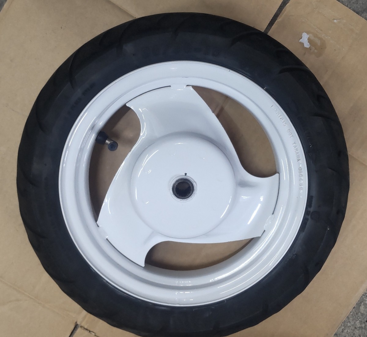 ヤマハ純正 ジョグ 3KJ CY50 前後ホイールセット フロント ヤマハ純正 ジョグ 3KJ CY50 前後ホイールセット フロント