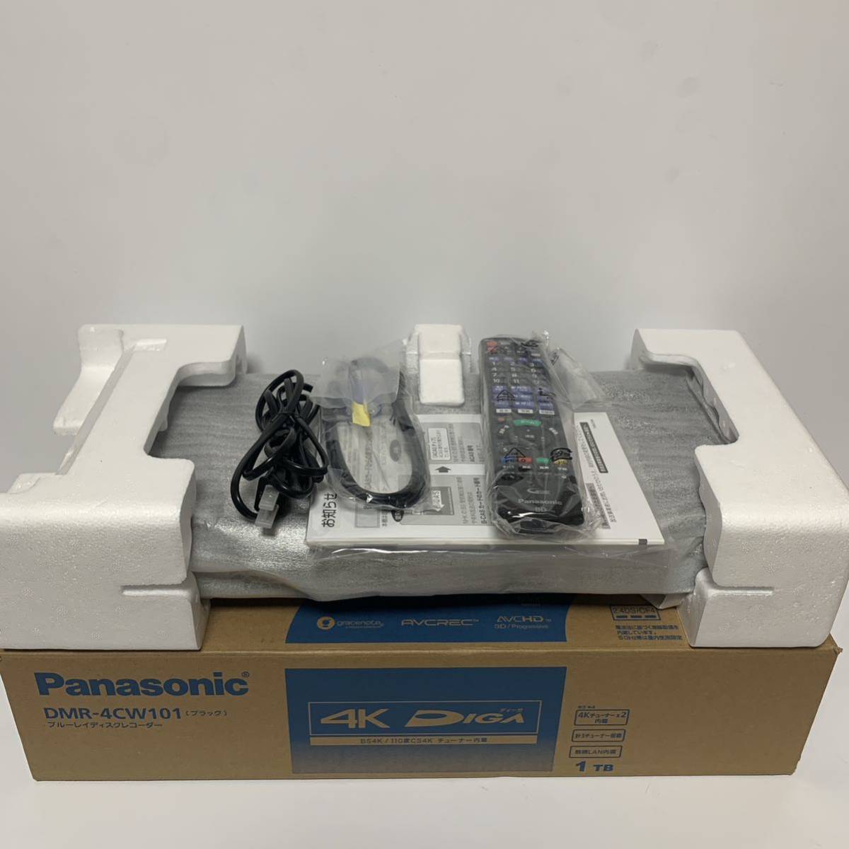 Panasonic DMR-4CW101 ブルーレイレコーダー 1TB |ブルーレイ Panasonic DMR-4CW101 ブルーレイレコーダー 1TB |ブルーレイ