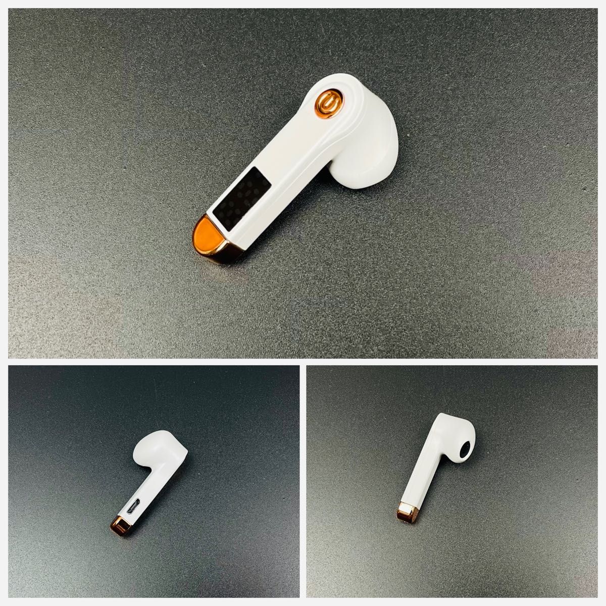Bluetooth　5.2 イヤホン　ワイヤレスイヤホン  LED 画面　iPhone　イヤフォン イヤホンマイク 片耳