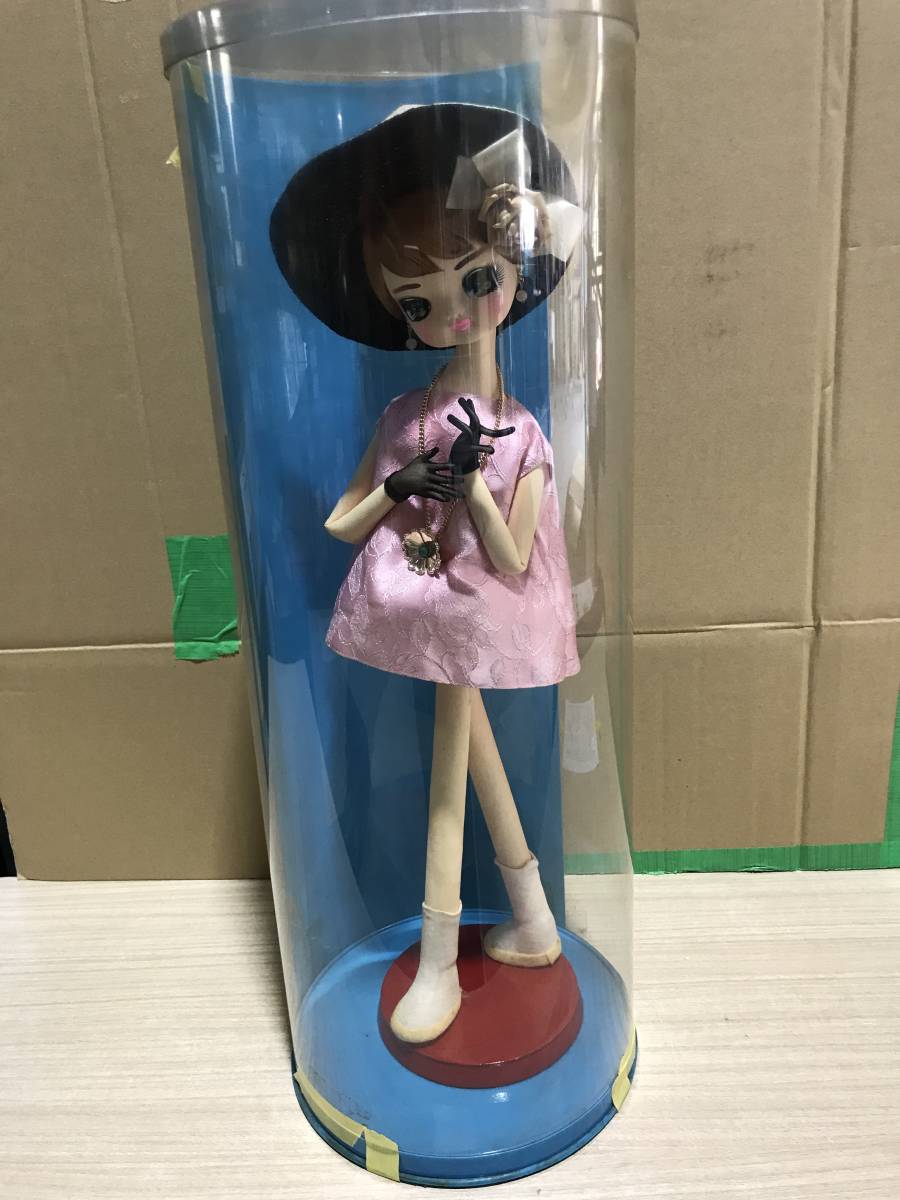 限定品在庫】 さくら人形 紙タグ付 昭和 レトロ ポーズ人形 高さ 約