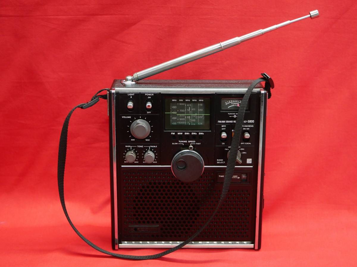 ♪SONY ICF-5800 スカイセンサー 探波するメカニズム スカイセンサー 5