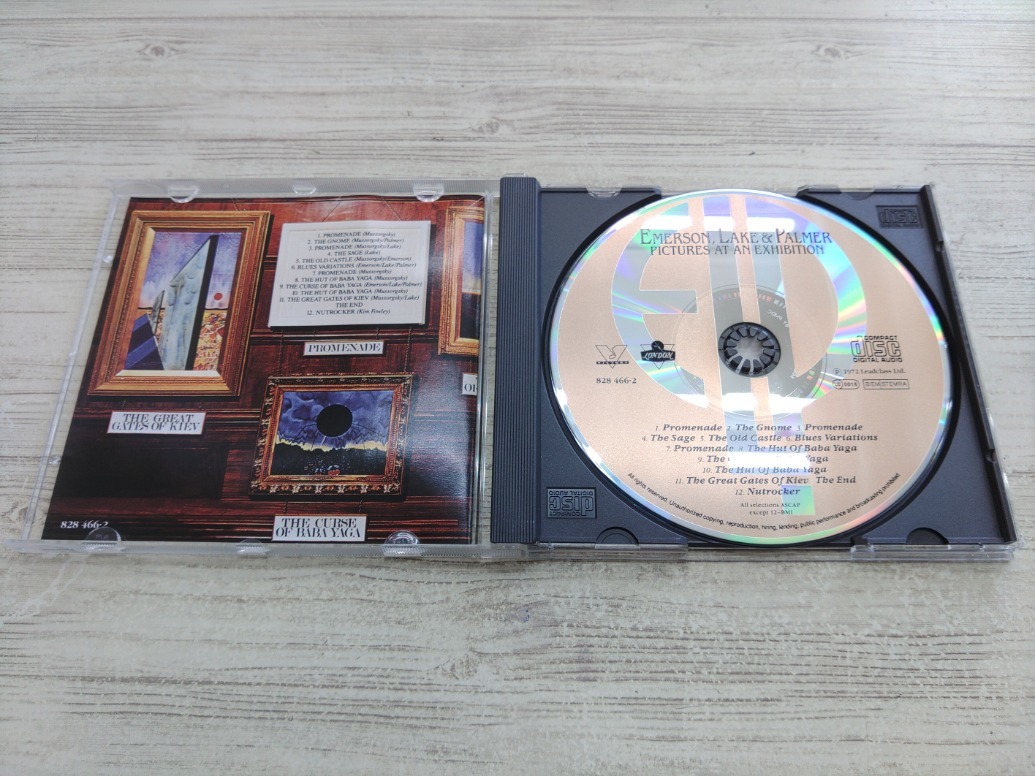 CD / EMERSON, LAKE & PALMER・PICTURES AT AN EXHIBITION /『H101』/ 中古_画像4