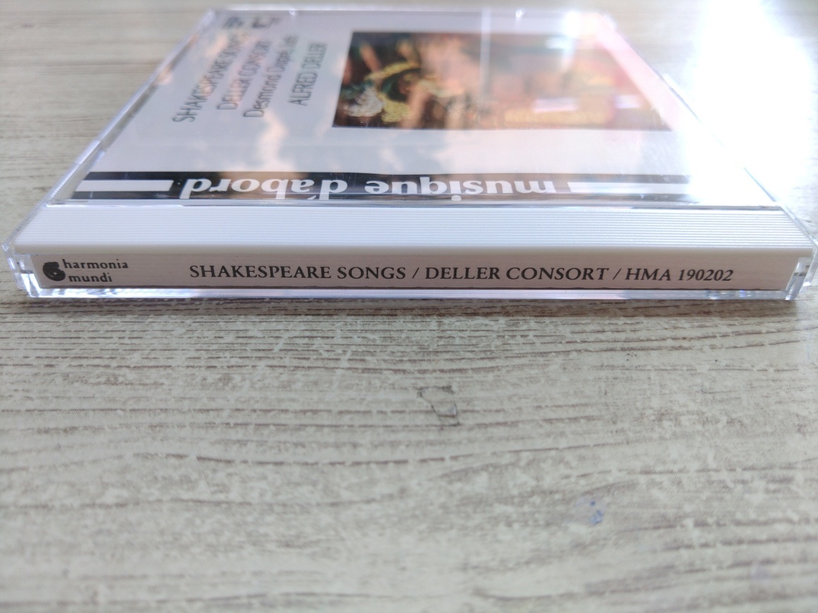 CD / SHAKESPEARE SONGS / DELLER CONSORT /『H467』/ 中古_画像3