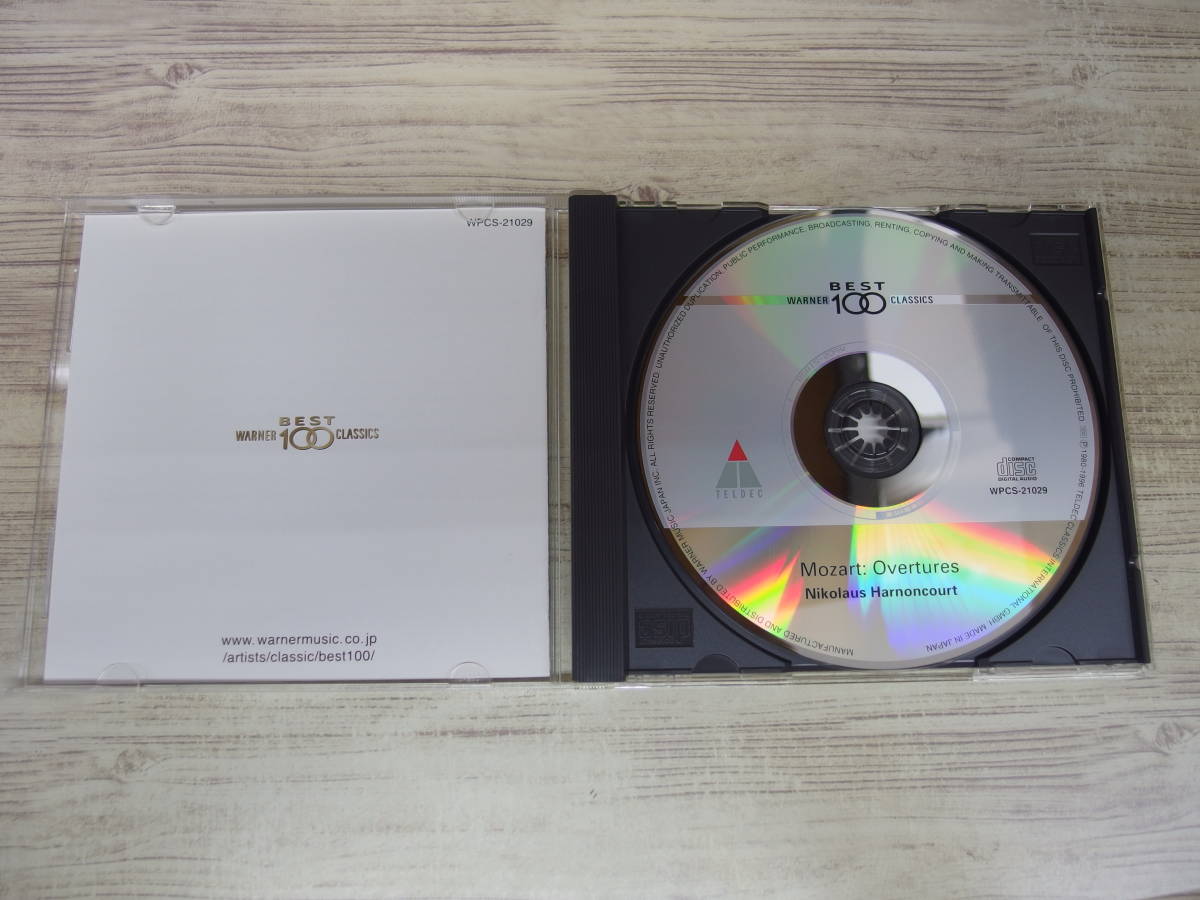 CD / モーツァルト:序曲集 / アーノンクール指揮 ロイヤル・コンセルトヘボウ管弦楽団 /『D26』/ 中古_画像4