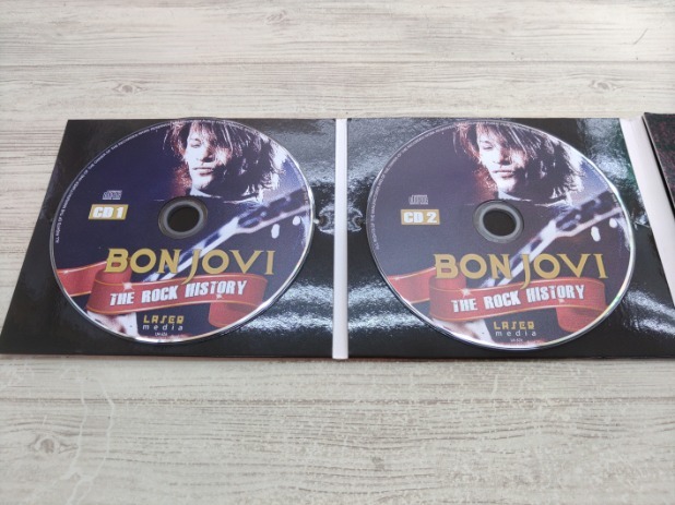 CD 4枚組 / BON JOVI THE ROCK HISTORY /『H835』/ 中古_画像5