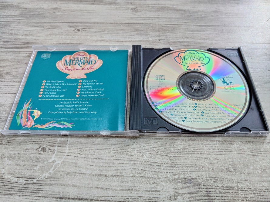 CD / DISNEYS・THE LITTLE MERMAID・SONGS FROM THE SEA /『H112』/ 中古_画像4