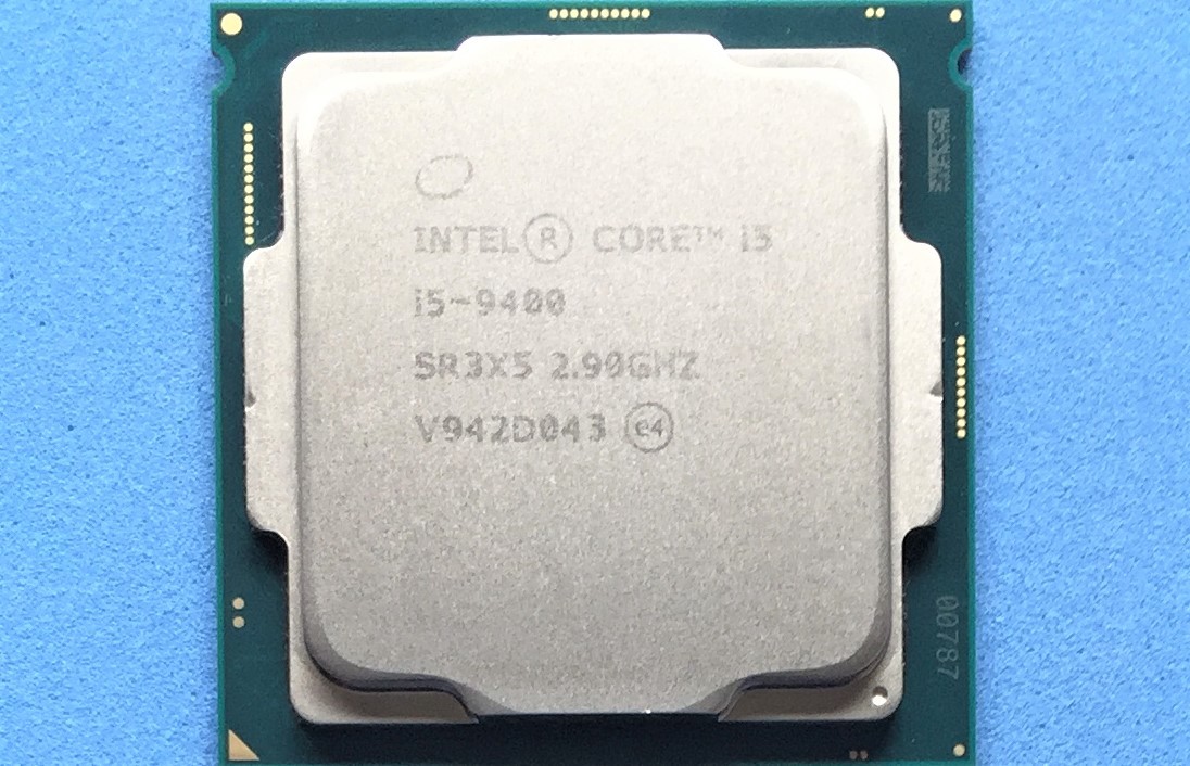 INTEL CPU 第9世代Core i5-9400 2.90GHz~4.10GHz 6コア6スレッド