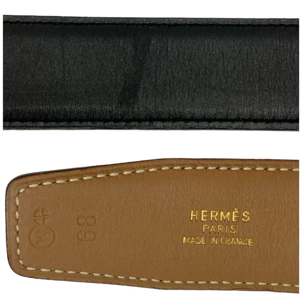 良品】エルメス HERMES コンスタンス 68 レザー H ベルト 良品】エルメス HERMES コンスタンス 68 レザー H ベルト