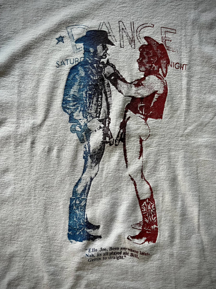 お見舞い seditionaries westwood Vivienne cowboy dance 丸胴 購入価格5万 当時物 超稀少 セディショナリーズ セックスピストルズ シド・ヴィシャス 半袖Tシャツ お見舞い seditionaries westwood Vivienne cowboy dance 丸胴 購入価格5万 当時物 超稀少 セディショナリーズ セックスピストルズ シド・ヴィシャス 半袖Tシャツ