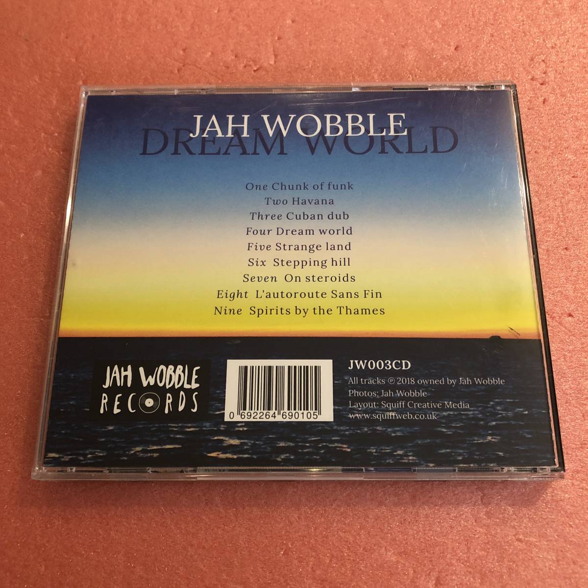 CD 国内盤 帯付 ジャー ウォブル ドリーム ワールド Jah Wobble Dream World P.I.L._画像3