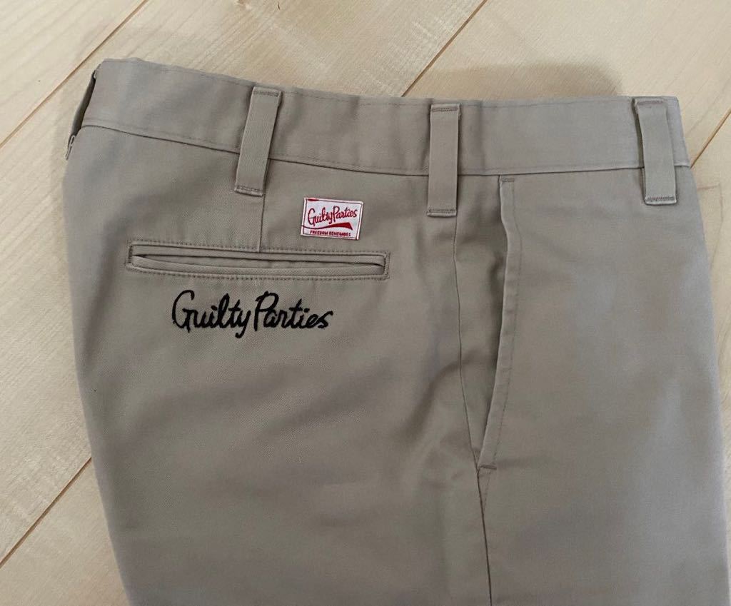 肌触りがいい ワコマリア ワークパンツ チノパン guilty parties S