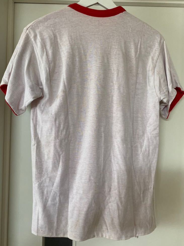 YMCA サッカー リバーシブル Tシャツ 赤 90s 80s nike ナイキ ヴィンテージ USA製｜PayPayフリマ