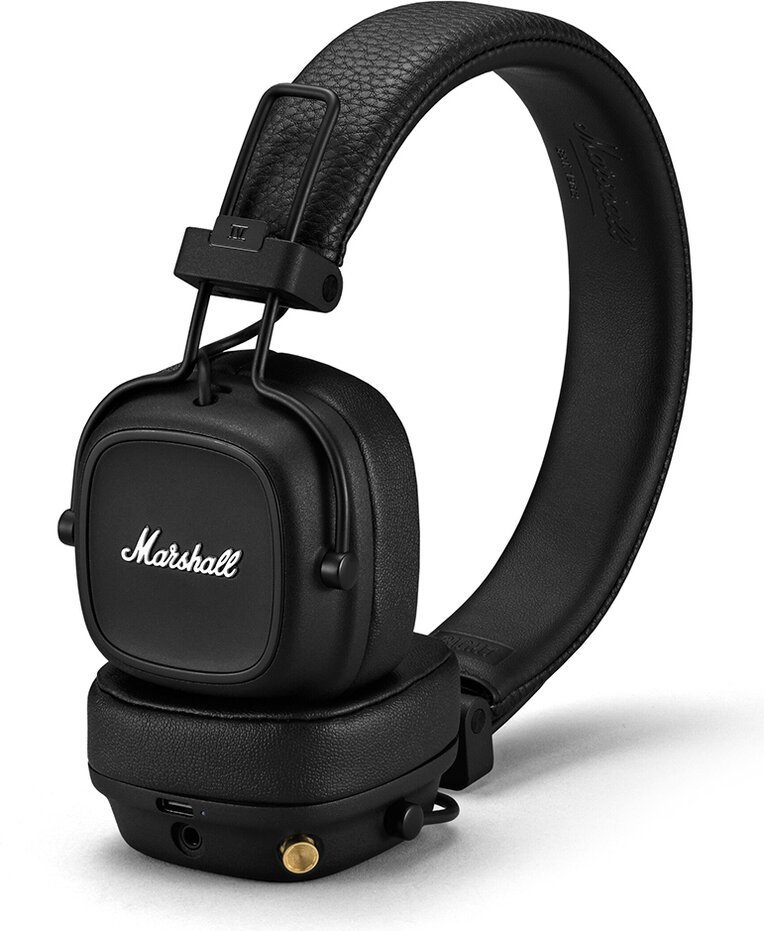 ★Marshall Major IV Black ワイヤレス ヘッドホン ブラック/国内正規品★新品送料込_画像3