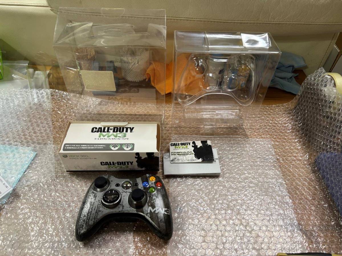 XBOX360 wireless controller SE call obte.tiMW3 / Modern Warfare 3 breaking the seal settled condition very is good operation verification settled free shipping including in a package possible 