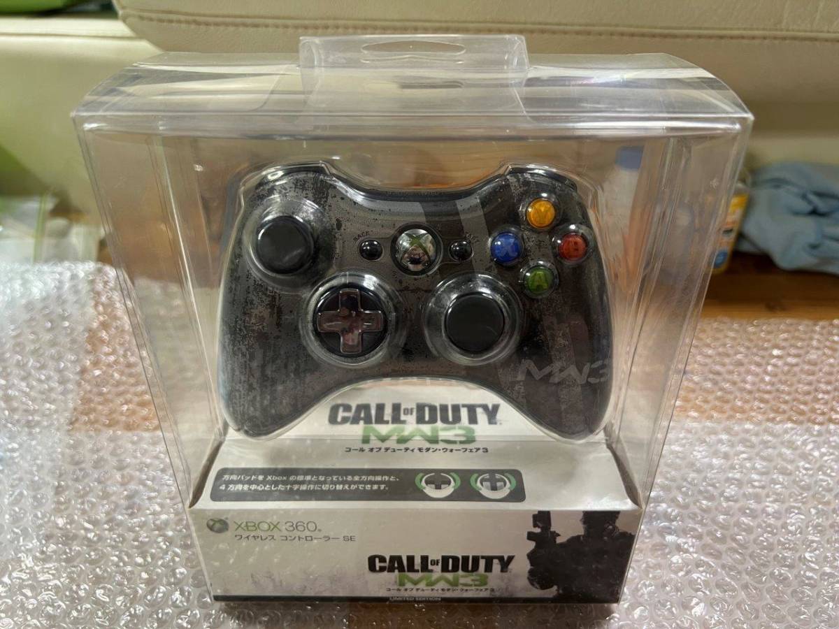 XBOX360 wireless controller SE call obte.tiMW3 / Modern Warfare 3 breaking the seal settled condition very is good operation verification settled free shipping including in a package possible 