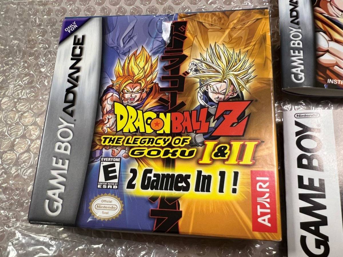 GBA ドラゴンボール Z The Legacy of Goku I & II ダブルパック 北米版 正規 動作確認済 状態画像参照 完品 送料無料 同梱可_画像3