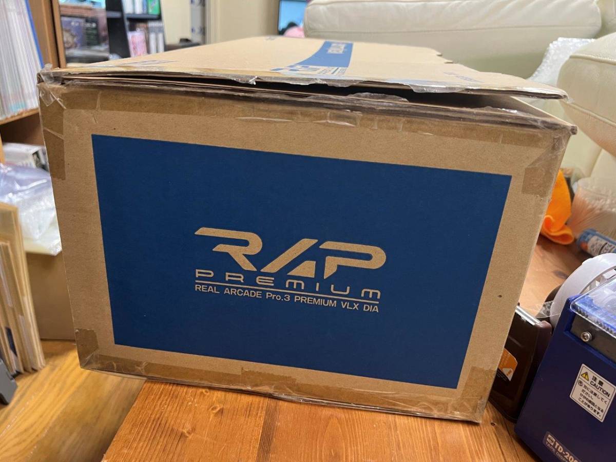 PS3 HORI RAP リアルアーケードPro.3 PREMIUM VLX VEWLIX ブルー amazon限定 新品未使用 結構美品 状態は画像ご確認要 送料無料 同梱可
