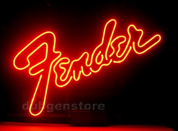 Fender フェンダー ネオンサイン