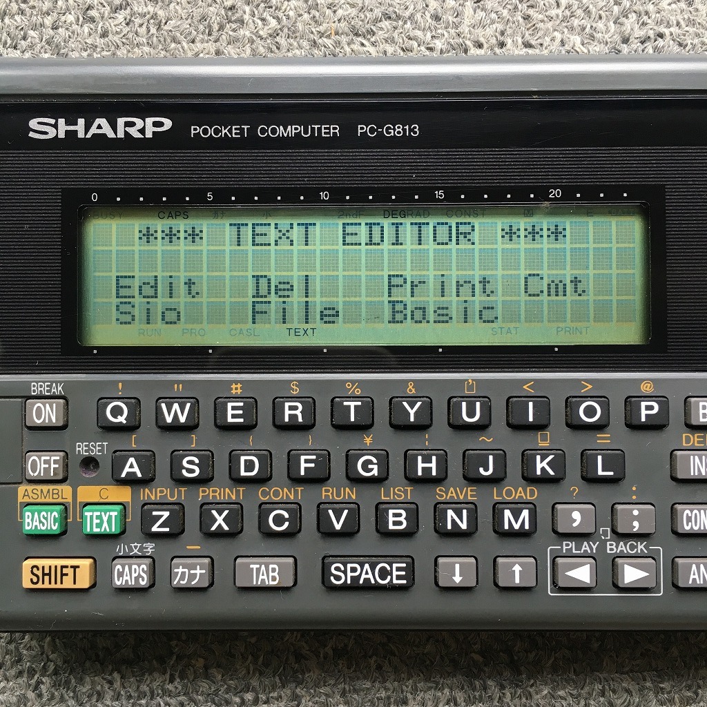 新作大得価 SHARP PC-G813 kNLDo-m60234312162 ポケコン 好評セール