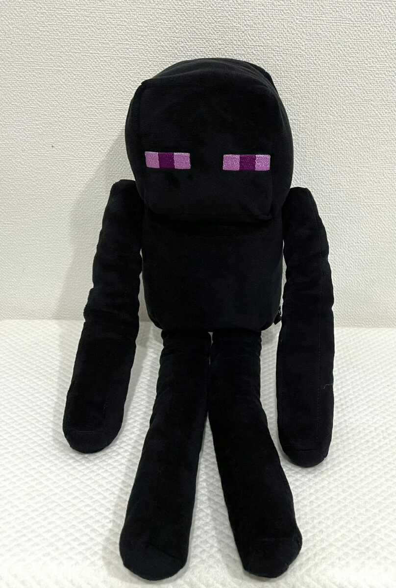 【エンダーマン】MINECRAFT マインクラフト BIGぬいぐるみ クリーパー・エンダーマン 単品 タグ無し Enderman 全長約50cm LF_画像2