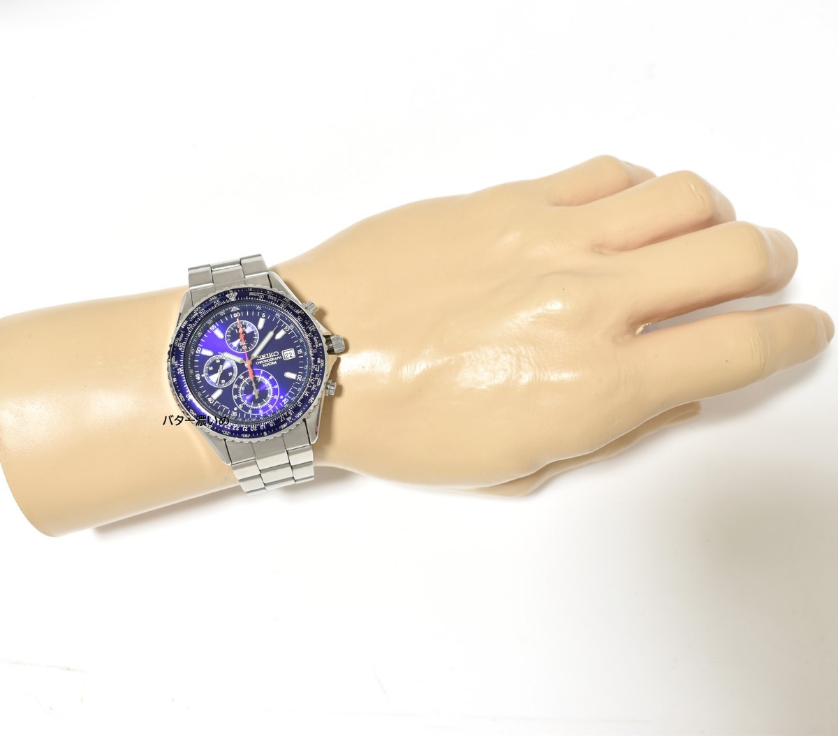 SEIKO セイコー 腕時計 メンズ パイロット クロノグラフ ブルー SEIKO セイコー 腕時計 メンズ パイロット クロノグラフ ブルー
