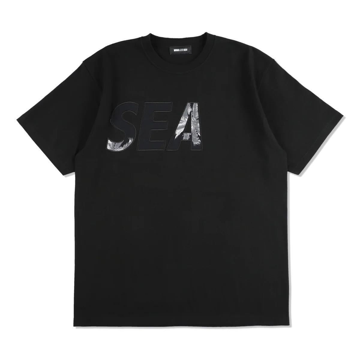 【新品未使用】 23SS 新品 WIND AND SEA ウィンダンシー PALM TREE TEE Tシャツ カットソー 半袖 BLACK M ブラック 黒色 即決早い者勝ち_画像1