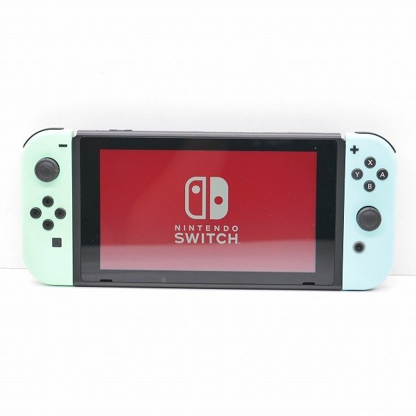 任天堂 Nintendo Switch/ニンテンドースイッチ あつまれどうぶつの森モデル HAC-001 本体【簡易動作確認済】 /060 JChere雅虎拍卖代购 Nintendo Switch本体★ あつまれどうぶつの森