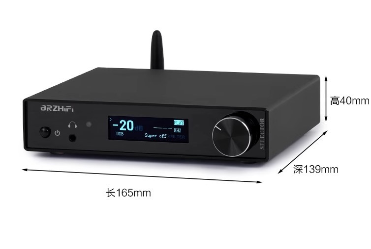 送料520 SU10 旭化成AK4499EX AK4191EQ S/PDIF QCC5171 Bluetooth5.3 APTX-Lossless OPA1612 TPA6120 USB DAC D/Aコンバーター DSD対応_画像1