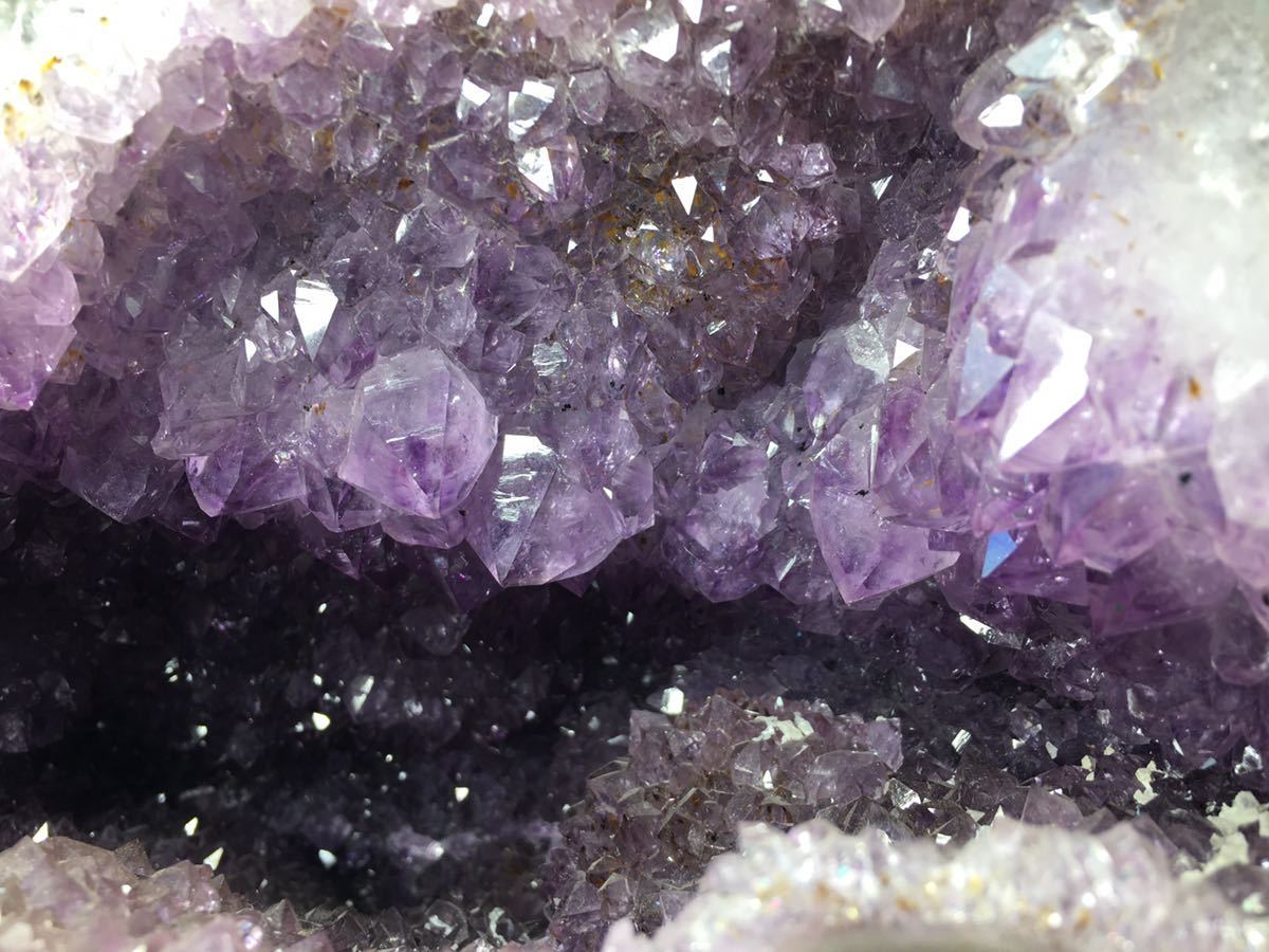 大型 アメジスト アメジストドーム 紫水晶 クラスター 原石 飾石 観賞石 置物 重さ/約9.7kg(原石)｜売買されたオークション情報