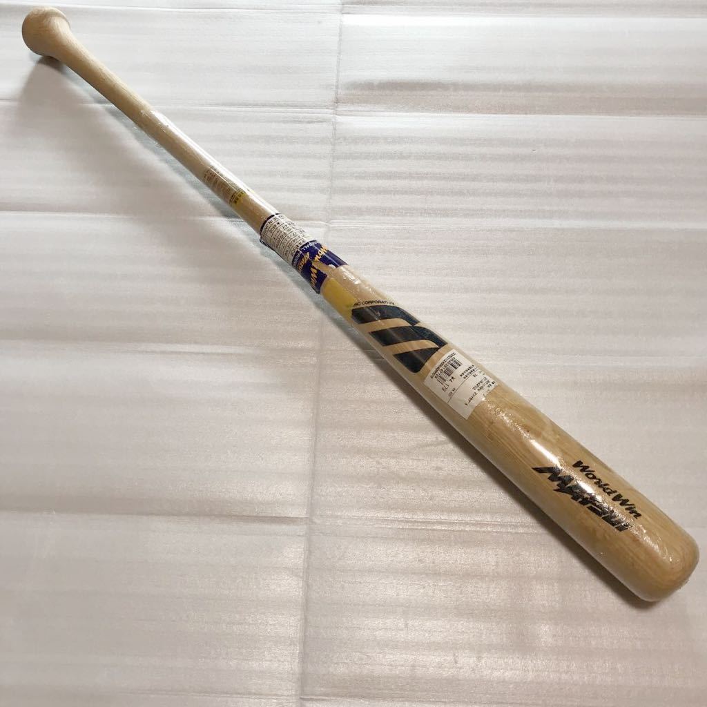レア 未使用 少年軟式野球用 木製バット 松井秀喜モデル 78cm ホワイト