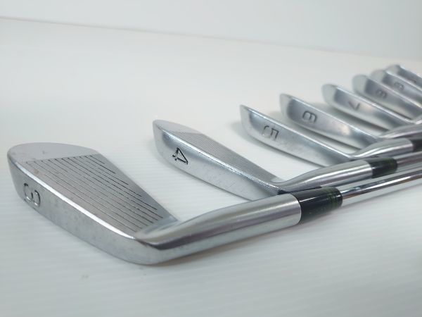 超レア 秘蔵 マッスル 美津濃プロ mizuno pro CLAFT Model 911 FORGED クラフトモデル 3番～10番 PRECISION FM5.5 8本セット　※2731_画像5