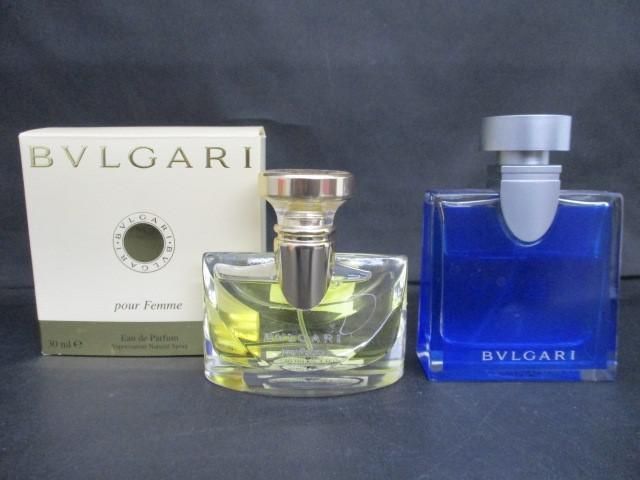 中古 ブルガリ BVLGARI 香水 メンズ プールファム オードパルファム