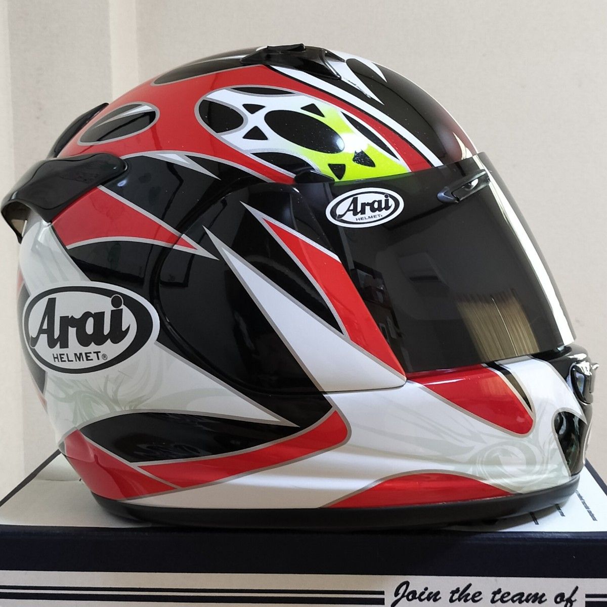 Arai アライ QUANTUM-J NAKASUGA 中須賀 ナカスガ ヘルメット M Arai アライ QUANTUM-J NAKASUGA 中須賀 ナカスガ ヘルメット M