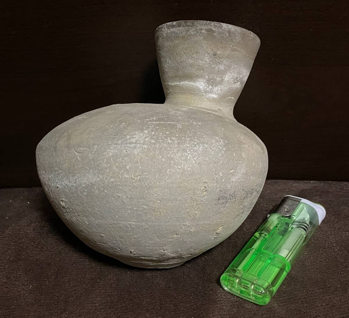 4年保証』 120 壷 模様 花器 花入れ 須恵器 古道具 古物 骨董 古美術