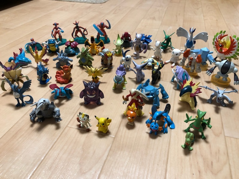 湯米寵物小精靈怪物系列早期型套裝！ <Br> トミー ポケモン モンスターコレクション初期型セット！