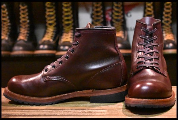 【7D 美品 20年】レッドウィング 9411 ベックマン ブラックチェリー フェザーストーン プレーントゥ ブーツ 9011 redwing HOPESMORE_画像1