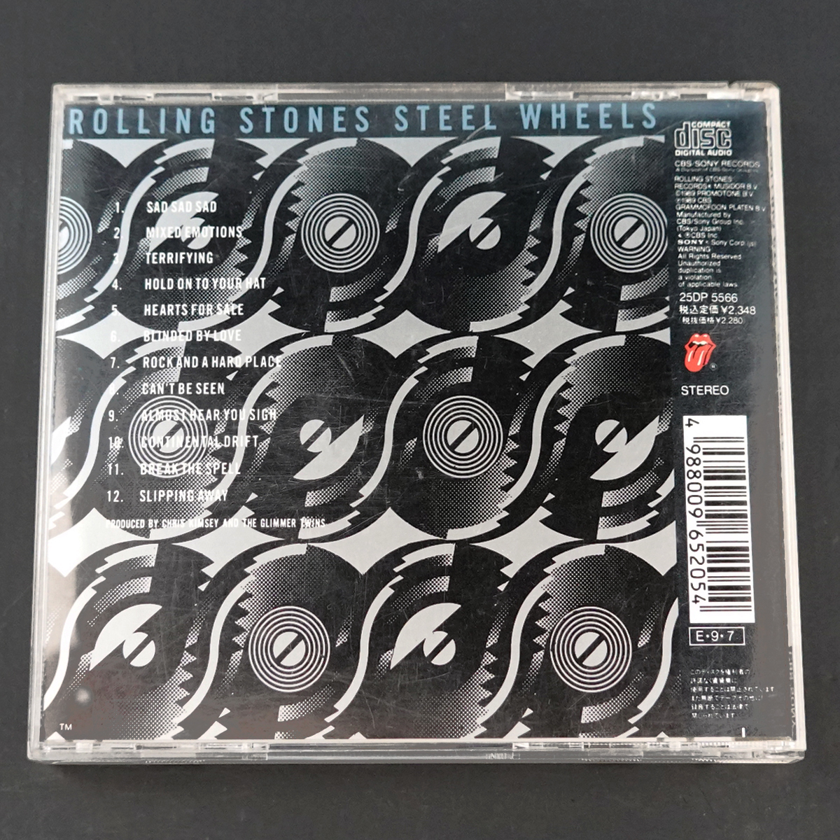 The Rolling Stones/Steel Wheels/CD/中古品_画像2