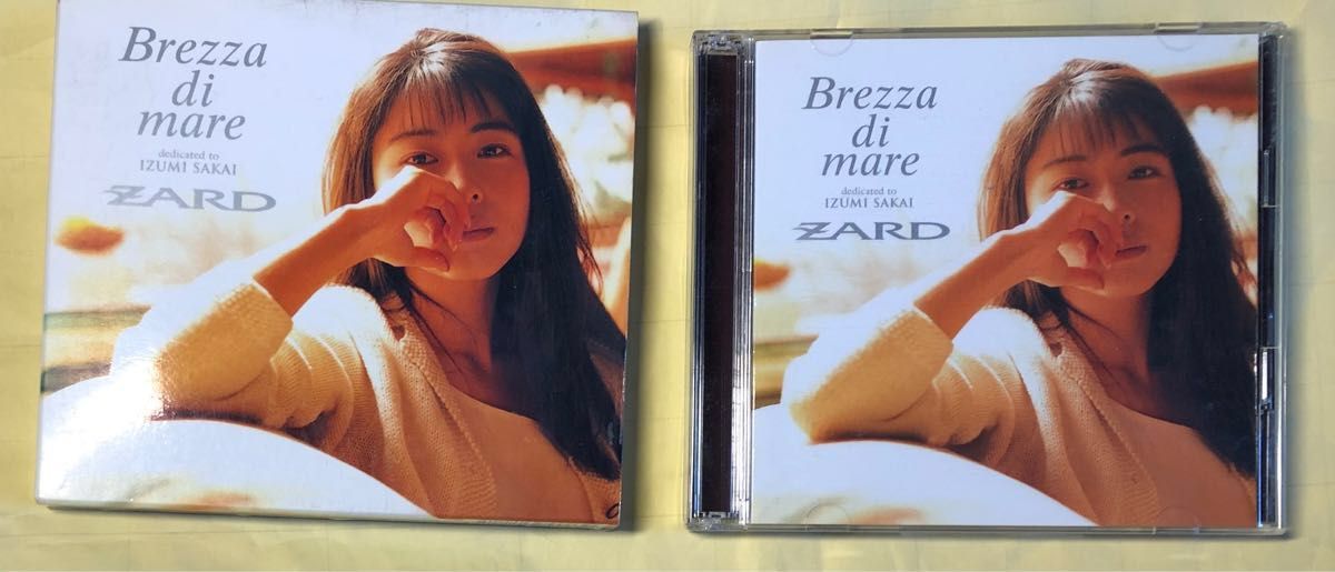 坂井泉水　ZARD ザード　Brezza di mare CD アルバム　DVD 付属　2枚組　B-Gramレコード　2007年