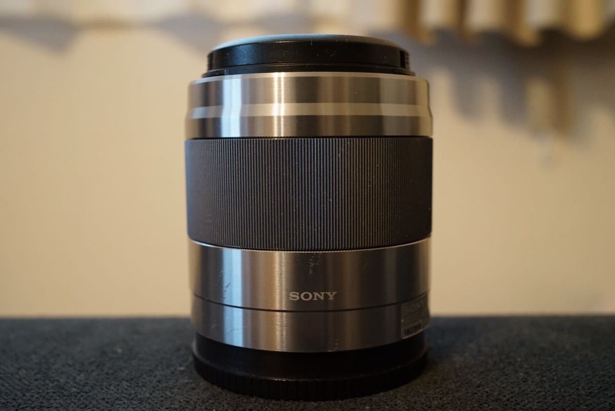 買取 格安 SONY SEL50F18 E 50mm F1.8 OSS シルバー Eマウント 単焦点