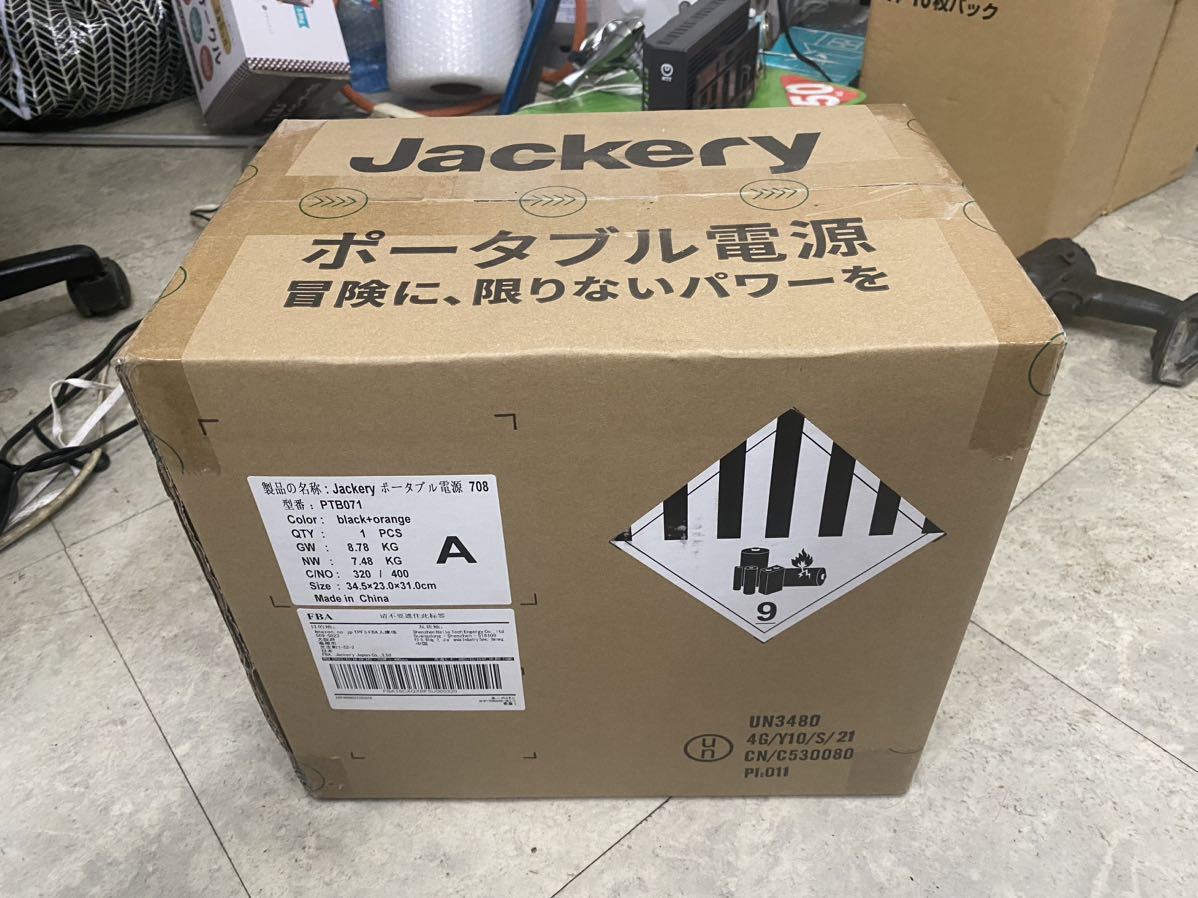 ◆未使用 Jackery ジャクリ PTB071 ポータブル電源 708