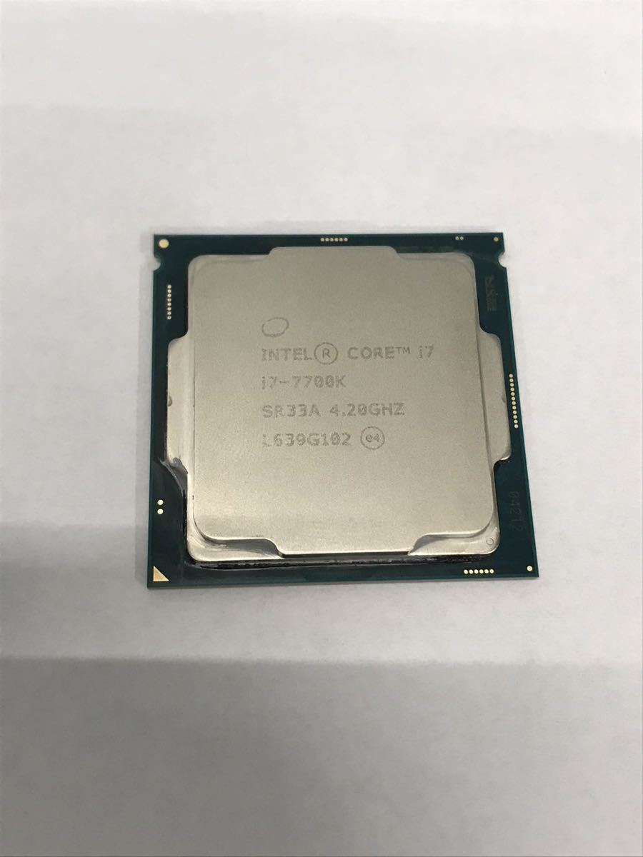 Intel Core i7-7700K 4.20GHz 動作未確認（60s） | JChere雅虎拍卖代购