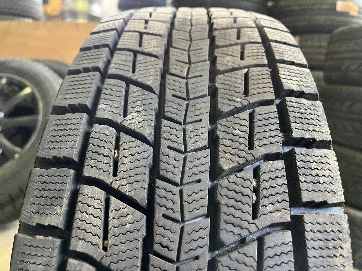 DUFACT 17インチ 7J +48 PCD114.3 5H 225/60R17 DUNLOP WINTERMAXX SJ8 2021年製 バリ山 バリ溝 スタッドレス タイヤホイール 4本セット_画像7