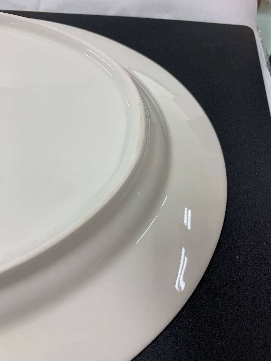 Noritake　ノリタケ　IVORY CHINA　アイボリーチャイナ　プレート　大皿　花柄　食器　お皿①_画像6