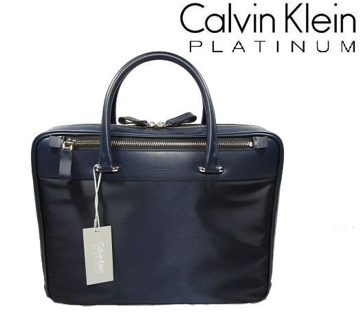 ◆C43新品日本製定正價49，680日元Calvin Klein PLATINUM Calvin Klein鉑金三通開口商務包公文包 原文:◆C43 新品 日本製 定価49,680円 Calvin Klein PLATINUM カルバンクライン プラチナム 三方開き ビジネスバッグ ブリーフケース