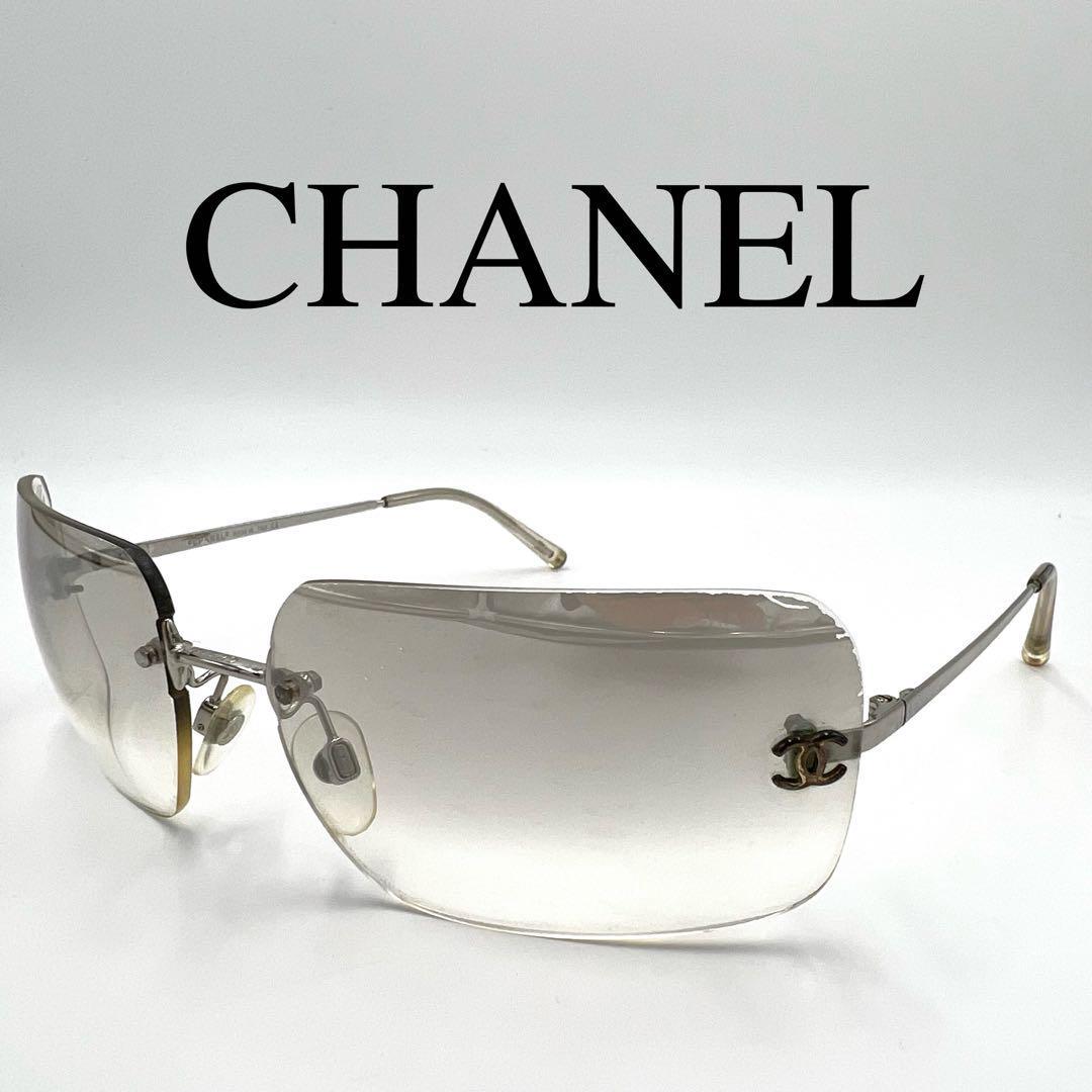 CHANEL シャネル サングラス メガネ 眼鏡 ココマーク ケース、外箱付き