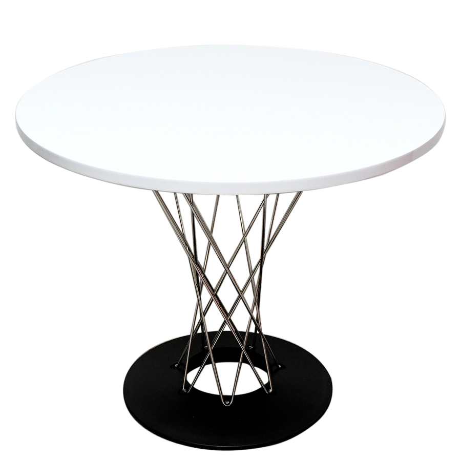 イサムノグチ　サイクロンテーブル　天板直径90cm 色ホワイト　丸テーブル　ダイニングテーブル　ラウンドテーブル　isamu noguchi_画像1
