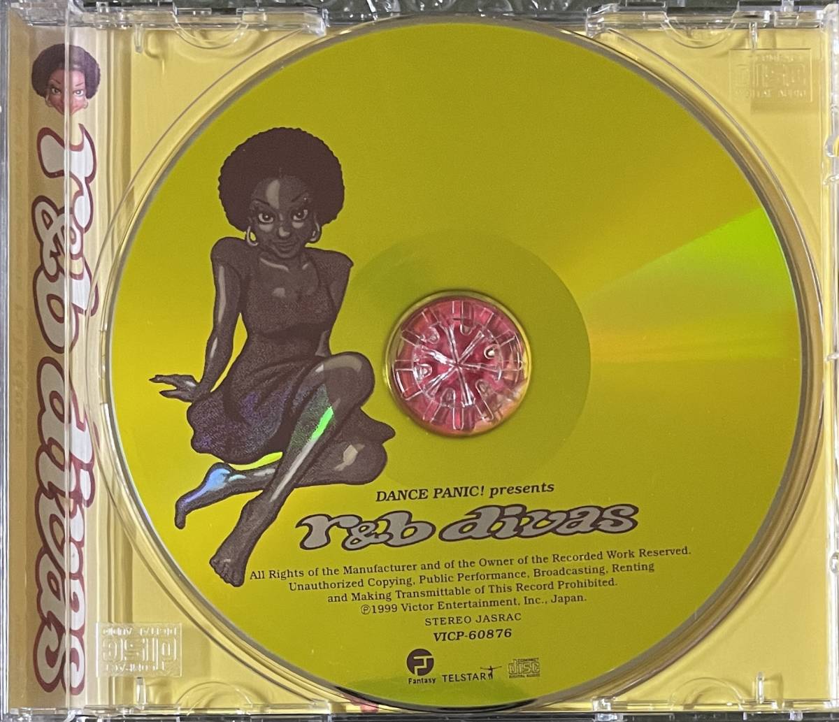 52s Dance Panic! Presents R&B Divas 国内盤　Compilation MIX-CD 中古品_画像3