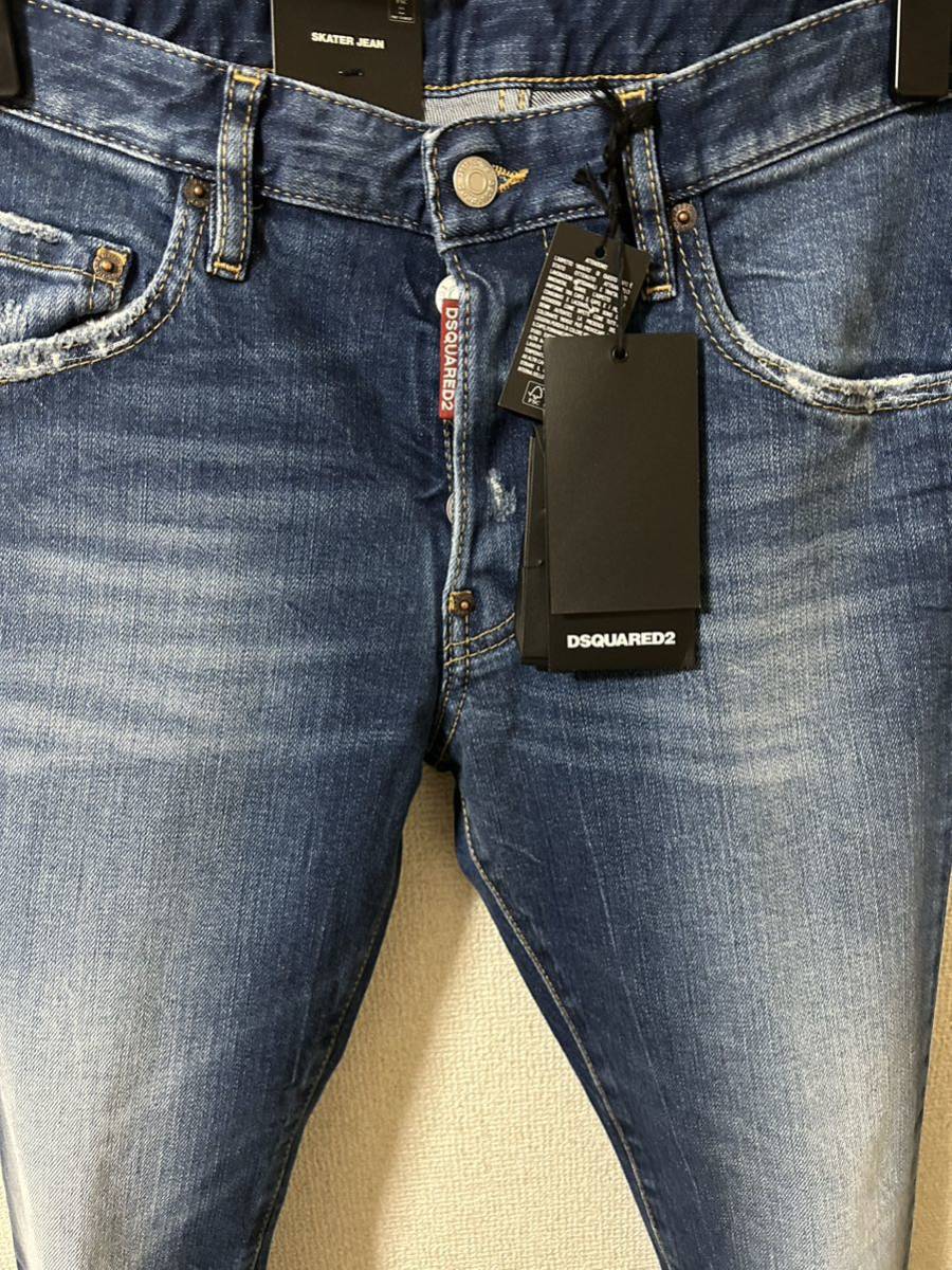 新品 正規品 23SS ディースクエアード デニム 44 スケーター SKATER JEAN