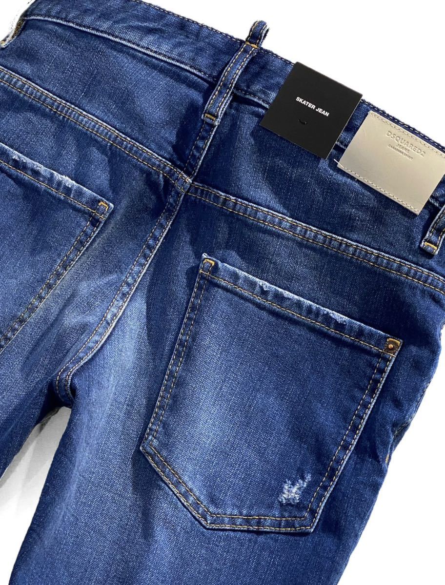 新品 正規品 23SS ディースクエアード デニム 44 スケーター SKATER